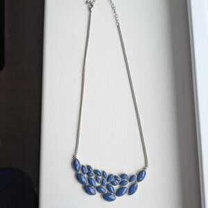 2/$15 - Blue statement necklace